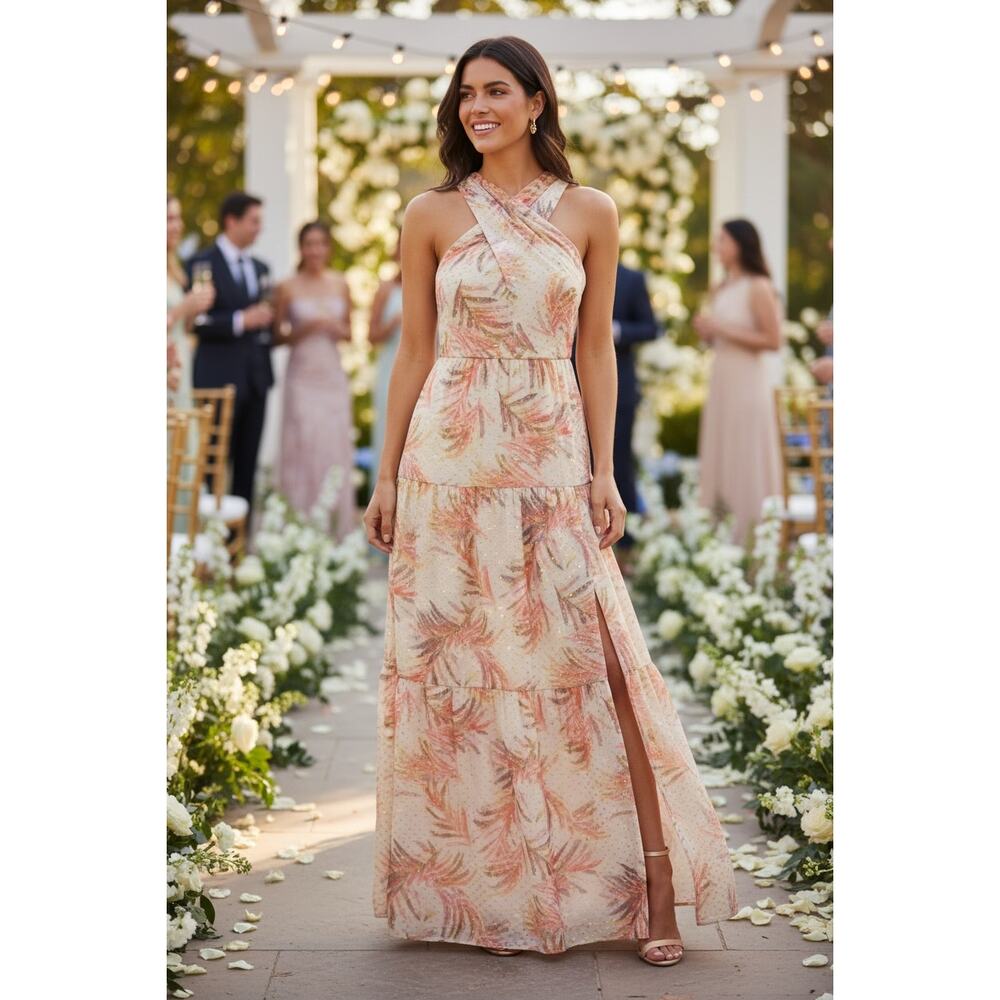 NWT AIDAN MATTOX DRESS GOWN MOTHER OF THE BRIDE FORMAL EVENING WEDDING GUEST